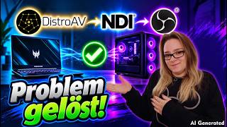 Fix für DistroAV Plugin Verbindungsprobleme | Stottern, Ton Abbrüche Lag, ect