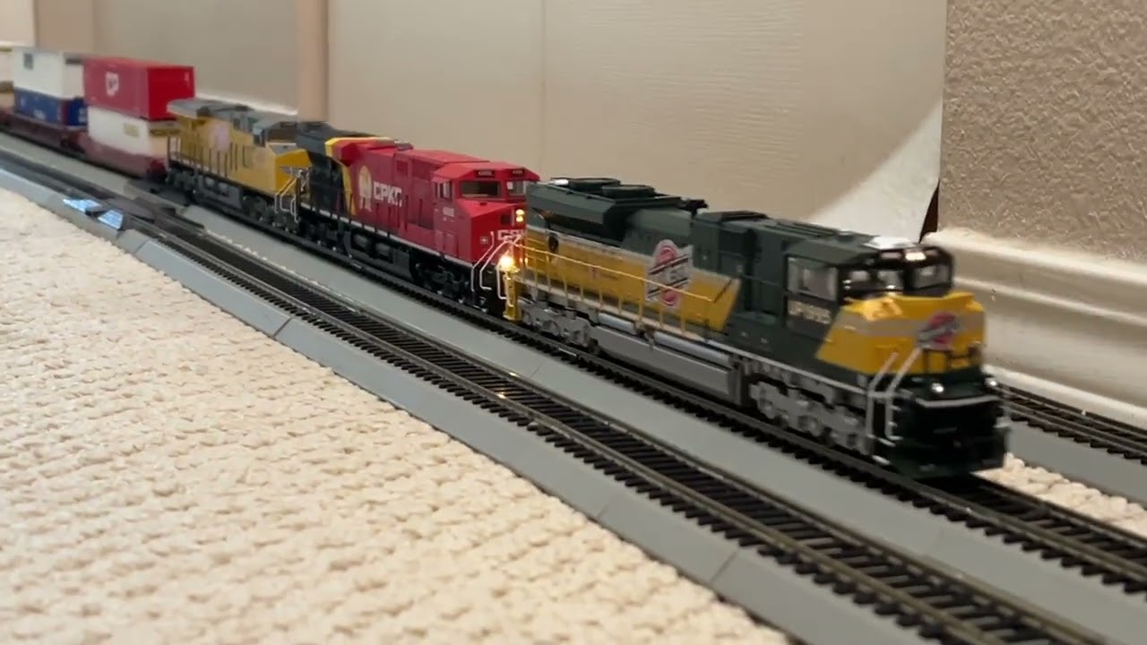 UP & C&NW business cars plus freight trains