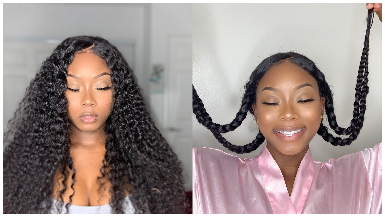 Night Time Curly Hair Routine ft. Julia Hair