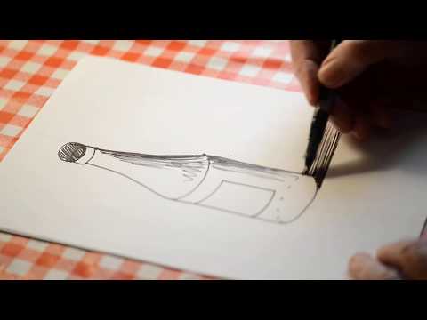 Vidéo: Comme Dessiner La Bouteille Avec Le Crayon Progressivement
