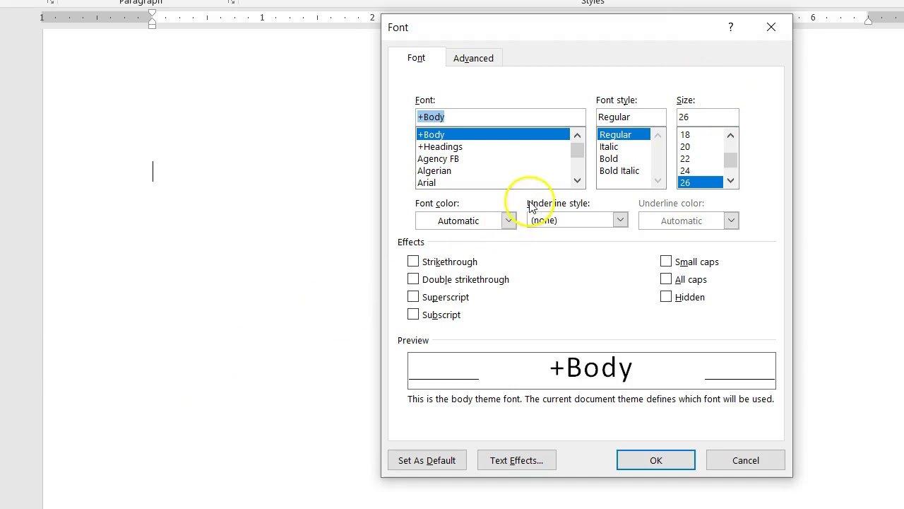What is a dialog box in Microsoft Products?? - YouTube