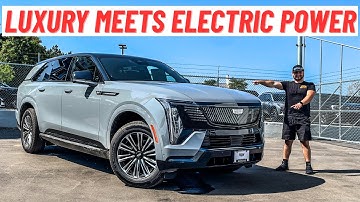 2026 Cadillac Escalade IQ Sport Has 750 HP & 450 Miles Of Range In A 3 Row Electric Luxury SUV!