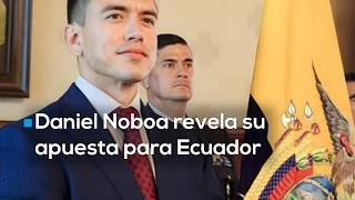 Daniel Noboa speaks out on Mexico and reveals his vision for transforming Ecuador