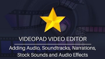 How to Add Audio Tracks to Video | VideoPad Video Editor Tutorial