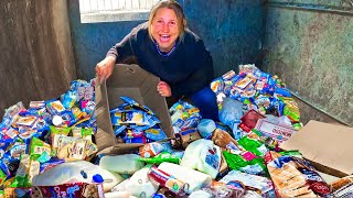 Dumpster COMPLETELY FULL Of GOOD FOOD We SCORED HUGE