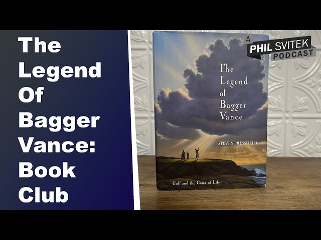 Livro the legend of bagger vance de steven pressfield (inglês