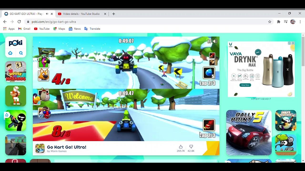 GO KART GO! ULTRA! Play Go Kart Go! Ultra! on poki games in google