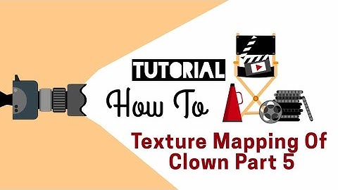 Metasequoia 4 Tutorial Intermediate Level 20: Hoe maak je een textuur in kaart brengen van Clown 5