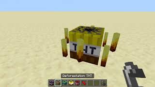 TNT ADDON in Minecraft PE