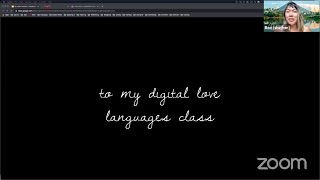 Digital Love Languages @ SFPC - Sharing Sessions, Wednesday Class screenshot 3