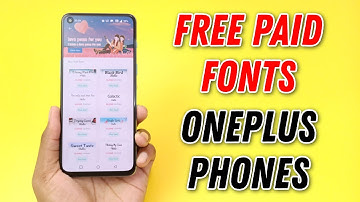 Free Paid Fonts For OnePlus Phones | Zfonts Working Or Not?