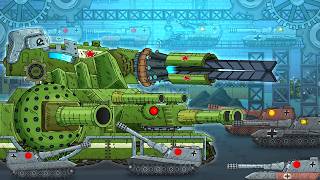 Destroy The Monster Factory And Unexpected Reinforcements Cartoons About Tanks