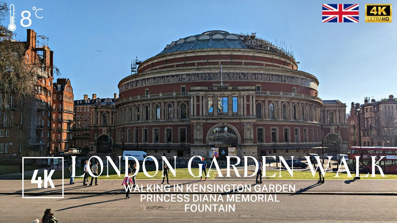 Kensington Garden London Walking Tour | London Walk Albert Memorial Princess Diana Memorial Fountain
