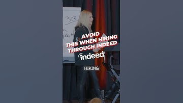 Avoid this button when listing jobs in Indeed!