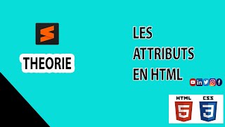 Les attributs en HTML