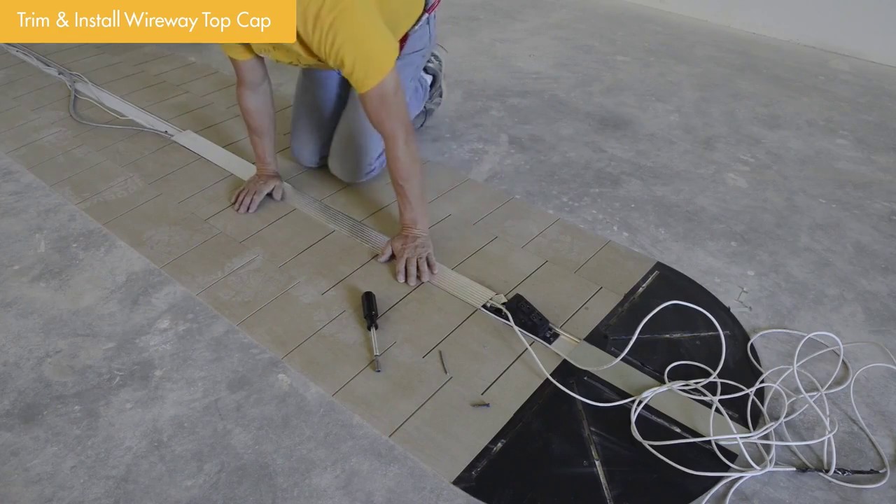 Connectrac Under-Carpet Wireway Installation Guide - YouTube