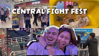 CENTRAL FIGHT FEST !! ADAM WIN WITHOUT FIGHT 😂