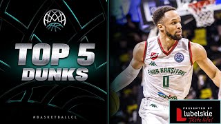 Top 5 Dunks of March | Basketball Champions League 2023