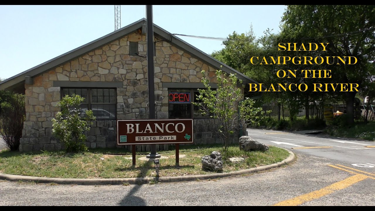 Государственный парк Бланко, Техас — видео отдельных кемпингов в формате 4K, включая информацию о...