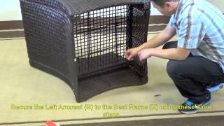 Target Belvedere Wicker Patio Porch Rocker