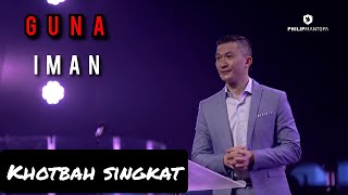 Khotbah singkat Story wa Kristen 1 menit merubah hidup anda ( Guna Iman ) PS.philip Mantofa