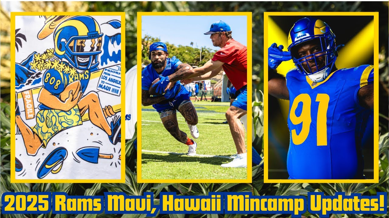Rams 2025 Minicamp Update, Kyren Contract news, Derion re-signed, Kobie & Puka expectations, + more!