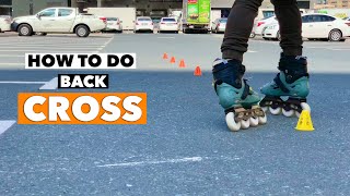 How to do Back Criss Cross | Slalom Skating | Tutorial