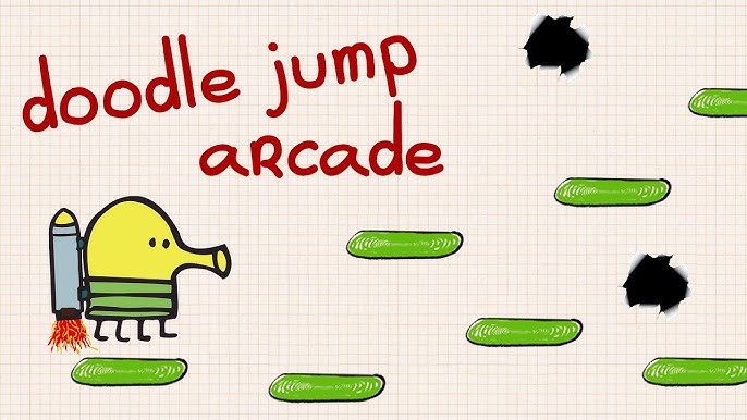 Doodle Jump Kinect Xbox 360 gameplay 