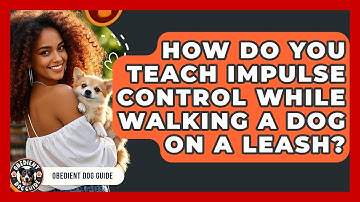 How Do You Teach Impulse Control While Walking a Dog on a Leash? | Obedient Dog Guide