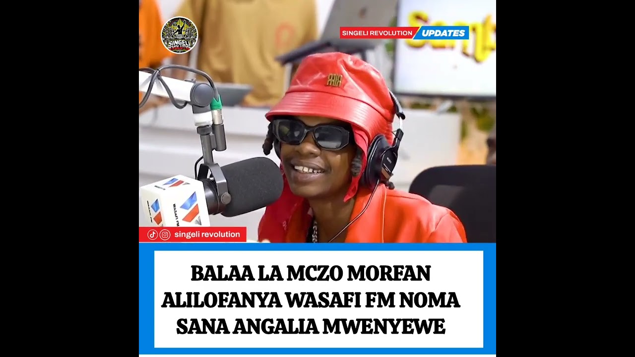 “Hili Halikutarajiwa 😱 Mczo Morfan Aitikisa Wasafi FM – Tazama Kilichotokea”