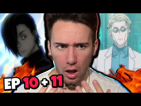 THIS IS GETTING INTERESTING.. JUJUTSU KAISEN - EPISODE 10 and 11 (REACTION)