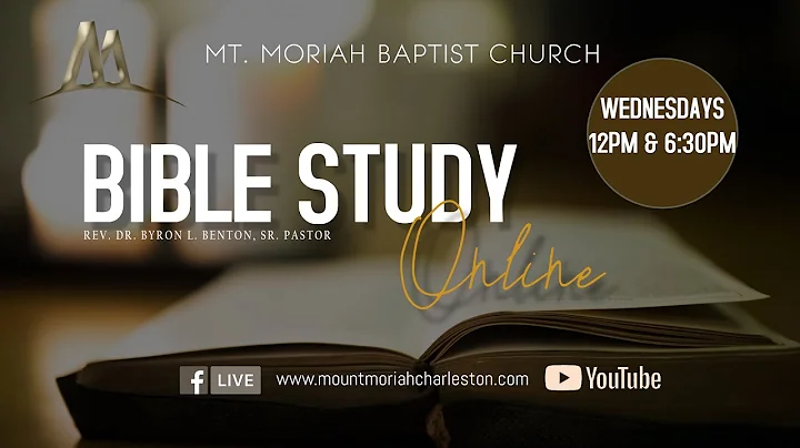 Mt. Moriah Baptist - Bible Study