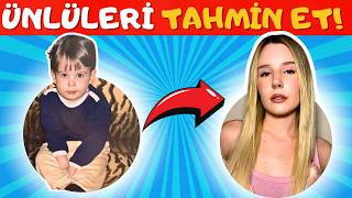 Çocukluk Fotoğraflarından Ünlüleri Tahmin Et! Ünlü Tahmin Etme Testi! Ünlü Bulmaca | Tahmin Etme