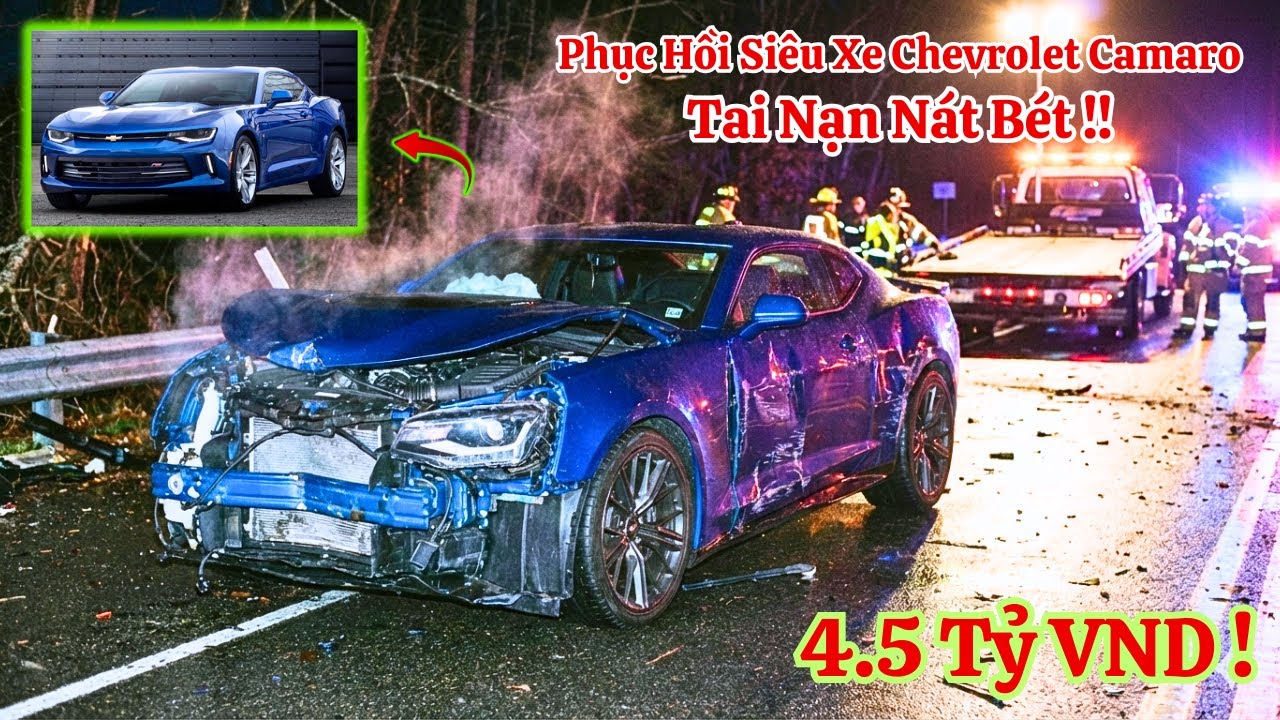 Mua Lại Siêu Xe Chevrolet Camaro Từ Bãi Phế Liệu Về Phục Hồi - Và Cái Kết !