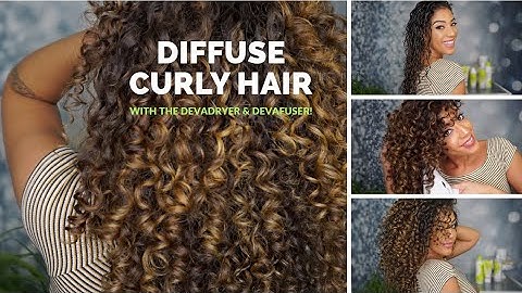 Diffuse Curly Hair with the Devacurl DevaDryer & DevaFuser