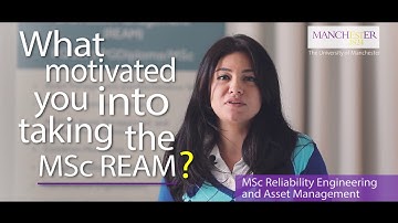 MSc Reliability Engineering and Asset Management Participant Interview Part 1