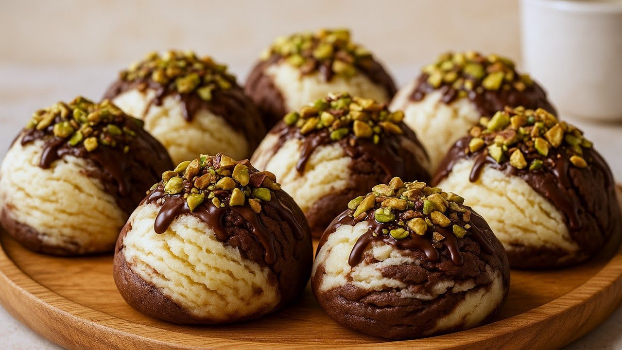 Старый немецкий рецепт печенья завоевывает интернет! Выглядит как мороженое и тает во рту!