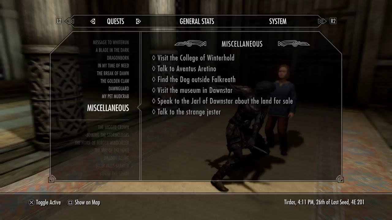 Skyrim,government attacking children ps4