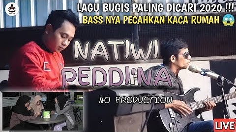 LAGU BUGIS PALING DI CARI 2020 " NATIWI PEDDINA " cipt.OBES EDA LESMANA ||| LIVE AO PRODUCTION