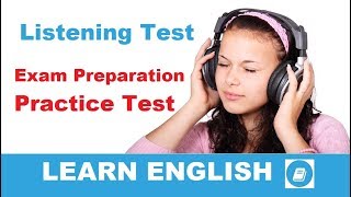 Multiple-Choice Test 3 - Intermediate Listening Practice Test