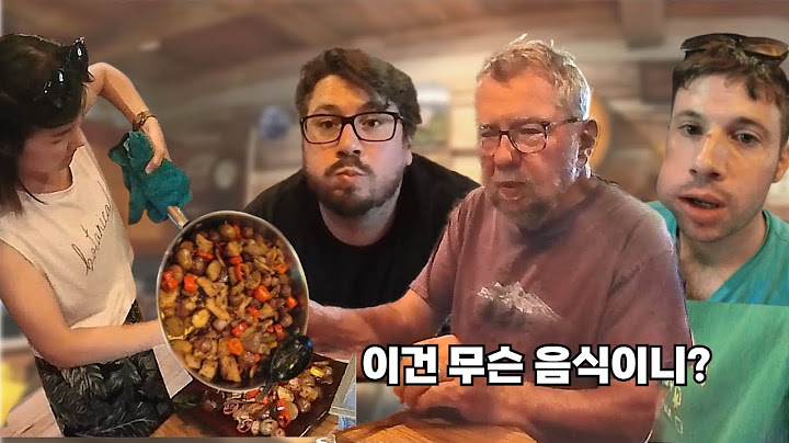 한국 며느리가 냉장고 털어서 요리하자 미국 시댁 반응
