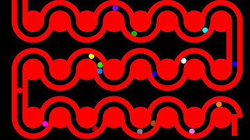 Pipeline 2 Marble Race 16 Color in Algodoo - Thc Game Mobile