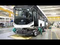 Inside billions  japanese factory producing massive futuristic bus  toyota production line