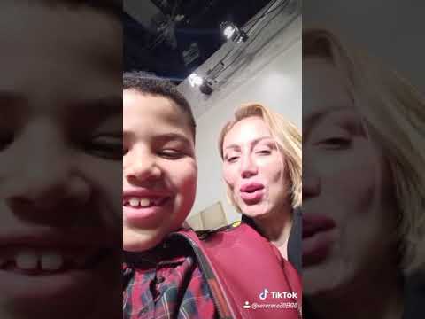 ساجد حبيبي مع الاعلاميه ريهام سعيد