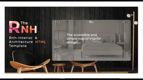 TheRNH - Interior and Architecture HTML Template | Themeforest Templates