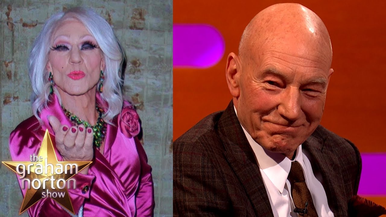 Sir Patrick Stewart’s FABULOUS Drag Persona | The Graham Norton Show