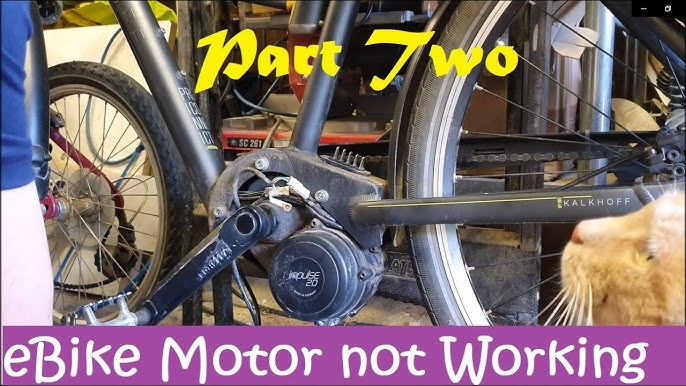 e bike motor not working