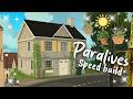 Paralives Speed Build! 🪴☀️| Light Family Home 🤍| Pixelbloom