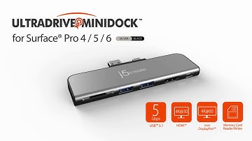 JDD320 UltraDrive Mini Dock Surface Pro 4/5/6