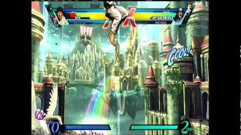 Ultimate Marvel Vs. Capcom 3 Arcade Mode (VERY HARD) (Ryu, Viewtiful Joe, Hulk) Part 2